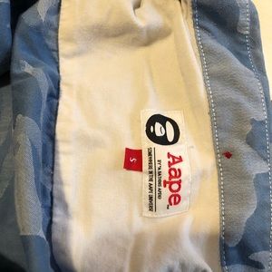 Aape for Kid…Long sleeves blue and gray color size